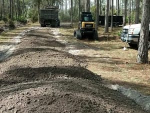 Gravel Driveways - Mills Creek Services of Jacksonville, Florida