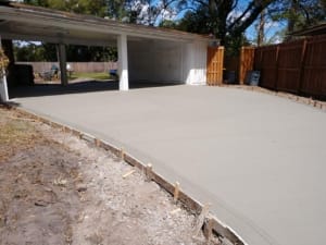 Concrete Driveway Jacksonville, Florida