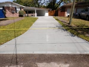 Concrete Driveway Jacksonville, Florida